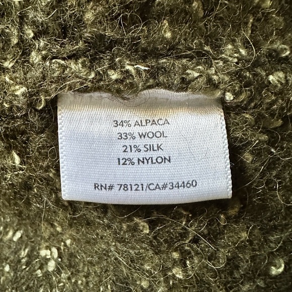 Eileen Fisher warm sweater jacket sz Med - Picture 4 of 7